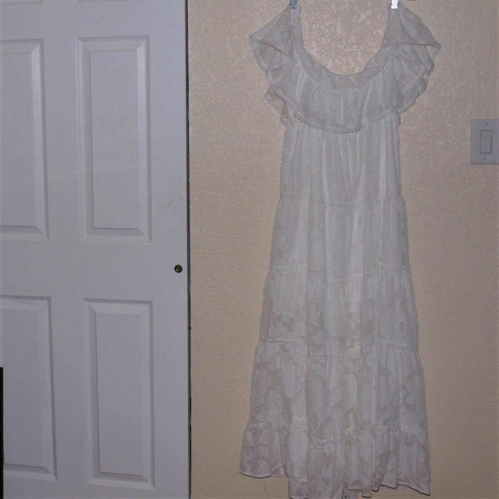 Limitless Long White Dress Size medium